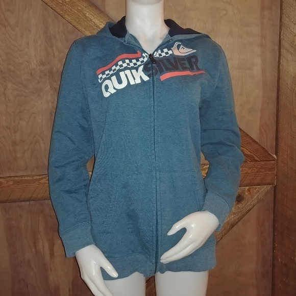 Quiksilver Other - Quiksilver Mens Zip Up Hoodie